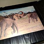  Εικονα 3D - Ελεφαντες στη Σαββανα
