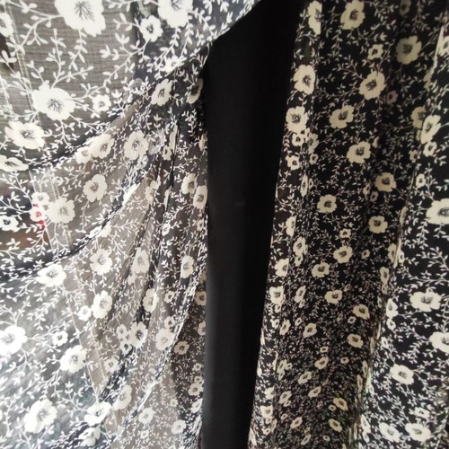 Mango midi dress new with waist elastic and honeycomb pattern