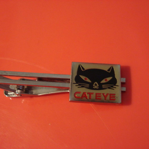 Cat tie clip used, 5cm x 1.7cm