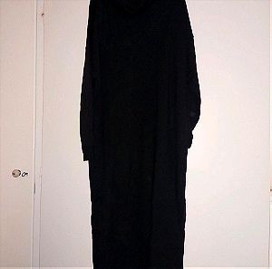 KARAVAN πλεκτο φορεμα μαυρο ζιβάγκο