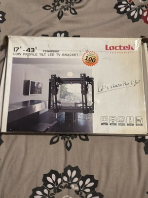Loctek TV Mount 17"-43" like new, model PSW731S