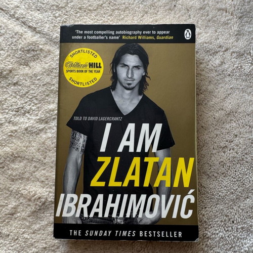 I Am Zlatan Ibrahimovic used, autobiography