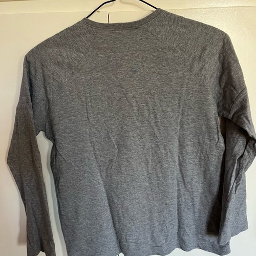 Benetton long sleeve shirt grey like new for boys