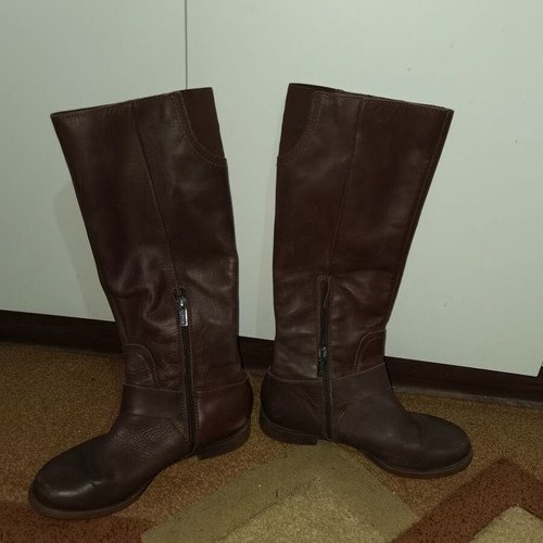 Brown Reaction Kenneth Cole boots used, leather, size 36