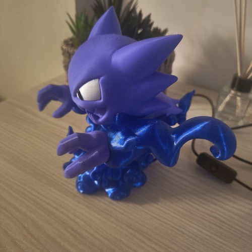 Pokemon Haunter LED lamp 3D printed, like new