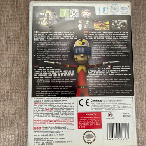 Cid The Dummy Nintendo Wii PAL used, complete