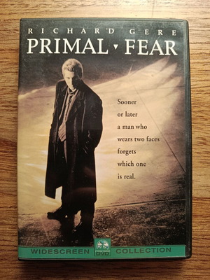 Primal Fear DVD μεταχειρισμένο με ελληνικούς υπότιτλους