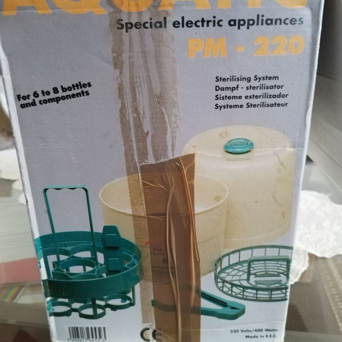 Aquatic sterilizer for 6-8 bottles used