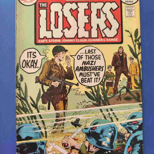 Our Fighting Forces 144 comic book used, English
