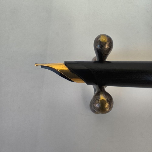 Parker pen used, stainless steel, made in France