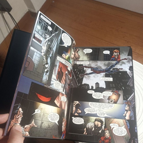 Spider-Man Back in Black hardcover comic
