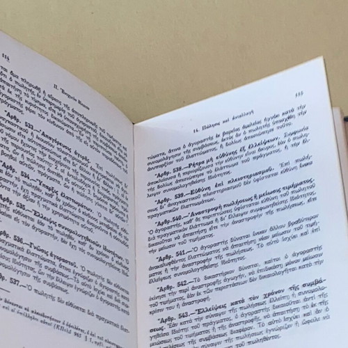 Civil Code and Its Introductory Law used, Kostas Beis 1980
