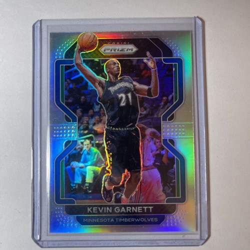 Kevin Garnett Panini Prizm Basketball Silver Wave 2021-2022 card new