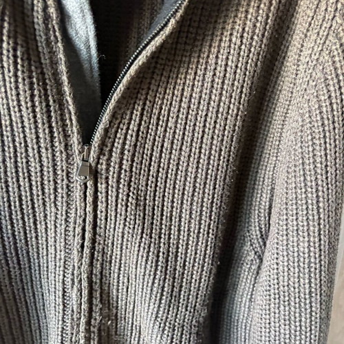 Manetti men's cardigan XL like new, brown