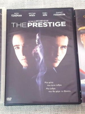 3xDVD Born on the Fourth of July, The Prestige, A Few Good Men μεταχειρισμένα