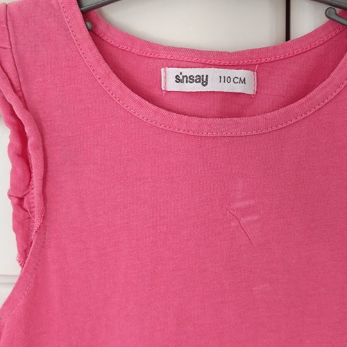 Sinsay Fuchsia Sleeveless Dress like new, size 98 cm, 3-4 years