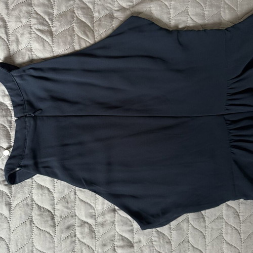 Vila long dark blue dress new with tags size S/36