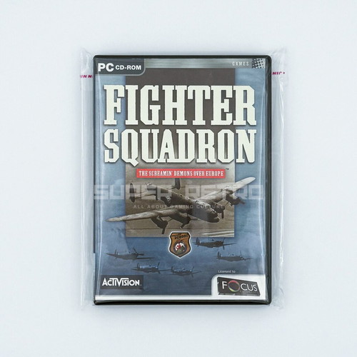 Fighter Squadron The Screamin' Demons Over Europe PC game good condition complete