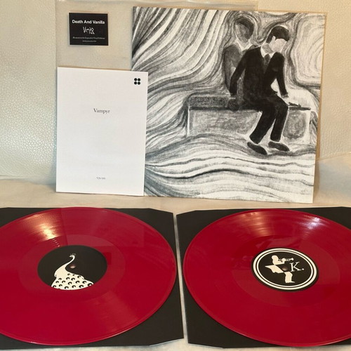 Death & Vanilla Vampyr 2 x red vinyl limited numbered edition like new
