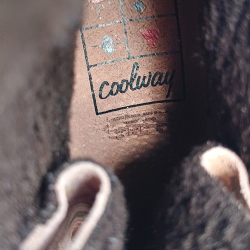 Electric Coolway Floral Suede Combat Boots used, size 36, vintage 2000s