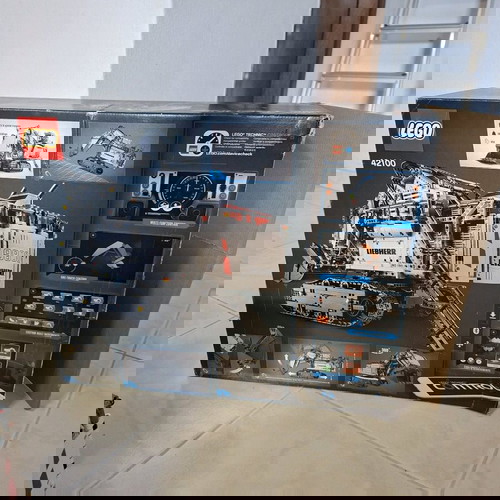 Lego Technic 42100 използван багер с кутия и инструкции