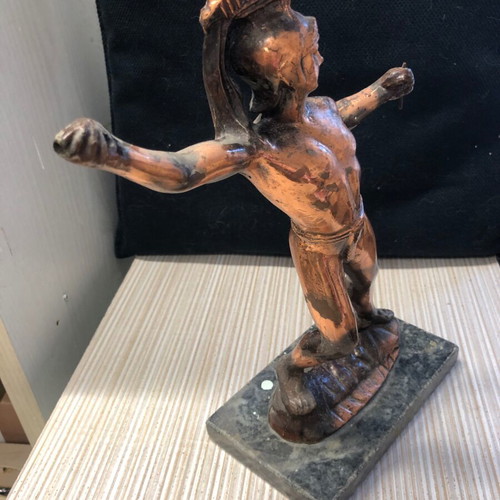 Copper statue of Leonidas from Sparta