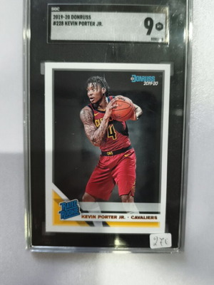 Panini Donruss #228 Kevin Porter 2019-2020 κάρτα σαν καινούργιο