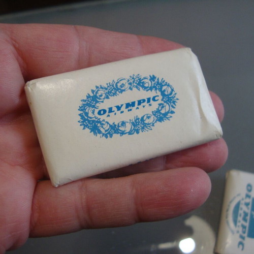 Olympic Airways soap bars rare, like new, set of 2