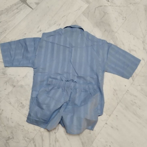 Esmara women's cotton pajama set size XS like new, blue