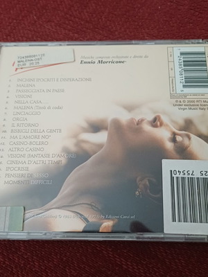 Malena soundtrack CD album by Ennio Morricone new