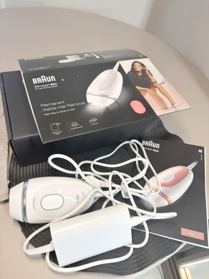 Braun PL1124 hair removal device like new, with Boxnow