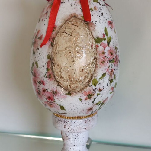 Easter egg handmade new, plastic, height 23 cm