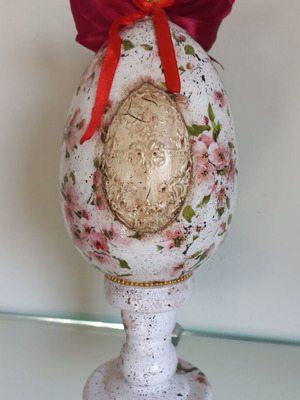 Easter egg handmade new, plastic, height 23 cm