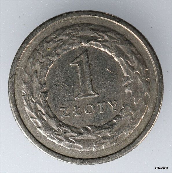  polonias 1 ZLOTY 1991, 1 ZLOTY COIN Polska 1991