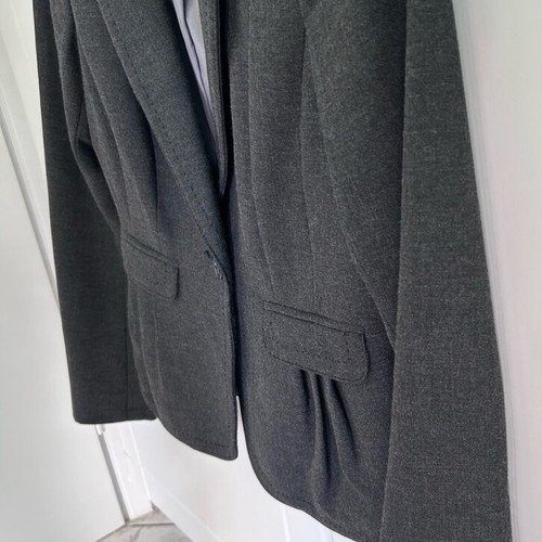 Ann Taylor women's jacket gray like new, slim fit