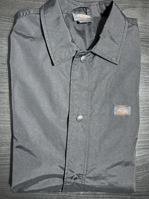 Dickies Oakport Coach Jacket like new, black, sizes M L
