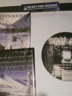 Dead Poets Society Fait Accompli Demo CD καινούργιο, metal