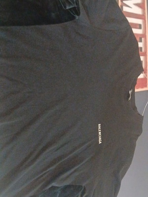 Balenciaga T-shirt new, size 4XL, black