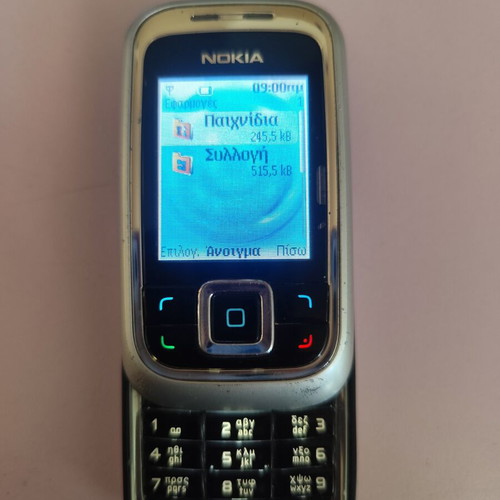 Nokia 6111 used, silver, up to 7.9 MP camera