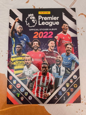 Panini Premier League 2022 Sticker Album blank, like new