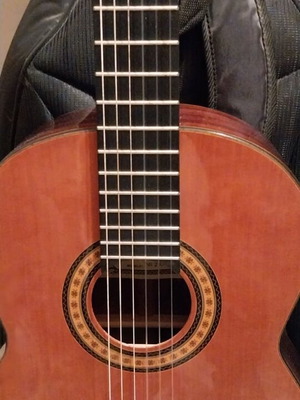 Juan Martinez Modelo 290 classical guitar used with Rockbag case