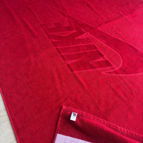 Nike beach towel new, embossed, 100% cotton 1x1.7 m