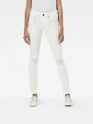 G-Star RAW 3301 MR Skinny Jeans new, white, women's size 28