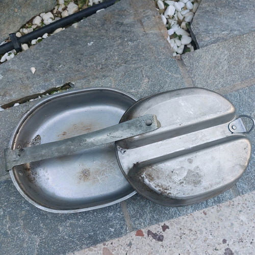 American mess kit World War II 1944 used