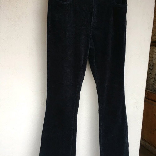 Costes navy corduroy flared pants like new, size XL