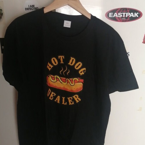 Hot Dog Dealer Unisex T-shirt 2XL new, 100% cotton