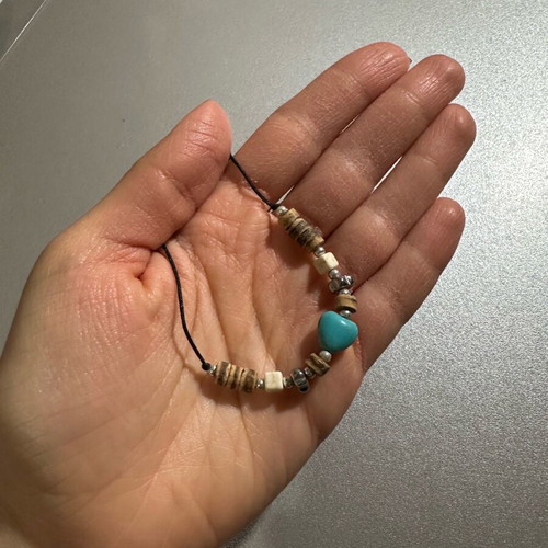 Handmade bracelet with heart new