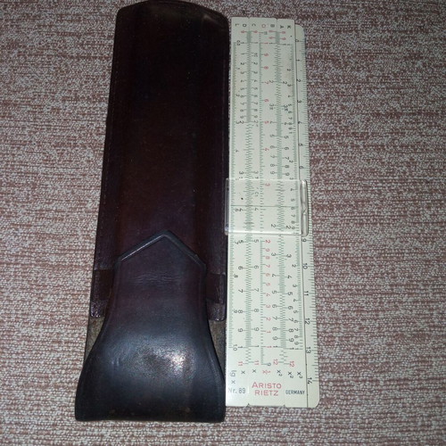 Aristo Reitz No89 ruler like new with leather case