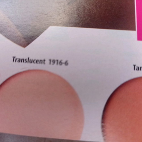 Tan powder used with broken lid Color Trend Avon