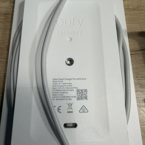 Eufy Camera Solar Panel eufycam T8700 used, wireless charging